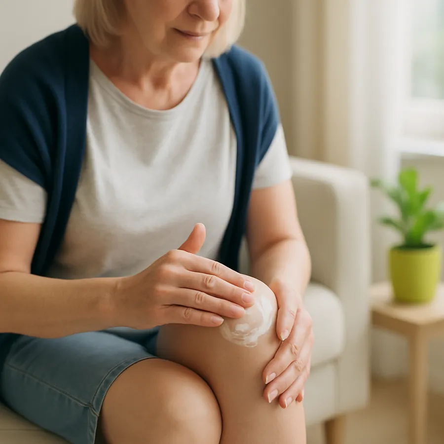 Come applicare Arthrovia sul ginocchio